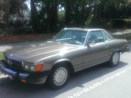 1988 Mercedes - benz 560SL  w/78k miles .. great condition, image 4