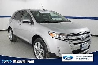 13 ford edge 4dr limited fwd leather dual power seats ford certified pre own