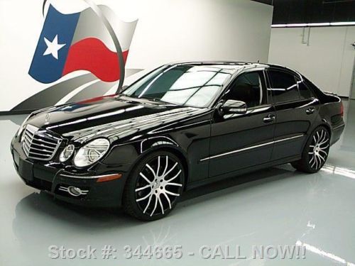 2008 mercedes-benz e350 sunroof nav 20&#039;&#039; wheels 56k mi texas direct auto