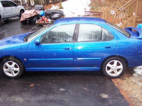 2004 nissan sentra ser! 2.5 eng, auto, needs work, no reserve!! don&#034;t run! nr!!