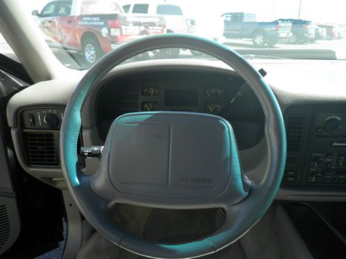 1994 Chevrolet Impala SS Black 20" Foose wheels MSD Cowl Hood Nice Lowered, image 13