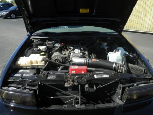 1994 Chevrolet Impala SS Black 20" Foose wheels MSD Cowl Hood Nice Lowered, image 17