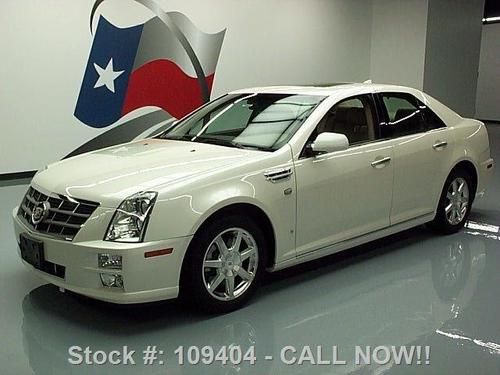 2009 cadillac sts4 lux v6 awd leather sunroof nav 41k texas direct auto