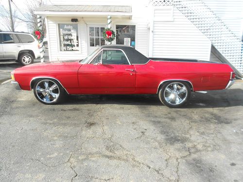 Wow!!!!!  super clean, extra extra nice 1972 el camino!!!!!!!!