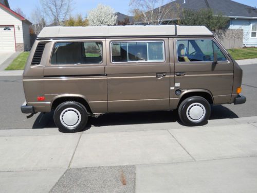 1986 volkswagen factory westfalia camper vanagon