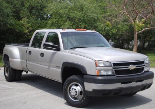 06 silverado 3500 heavy-duty, crew cab, 6.0l v8, rwd aut trans, no reserve.