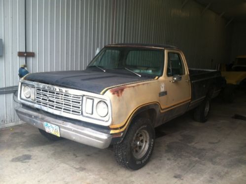 1978 dodge macho power wagon &#034;adult toy&#034;