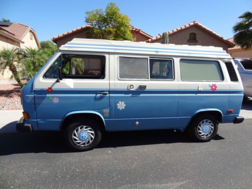 1983 volkswagen vanagon riviera westfalia campmobile camper wasserboxer