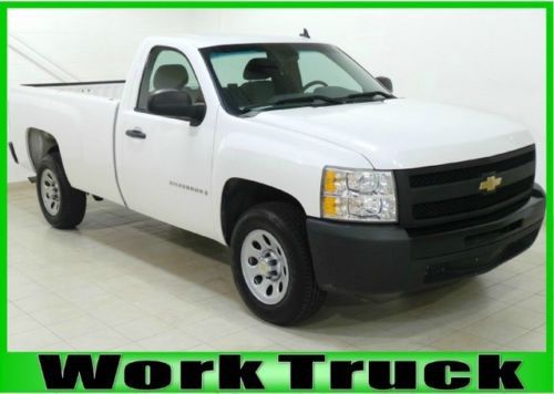 Rwd gas auto 2wd v8 2door onstar cd ac work truck cruise tow ball steel wheels