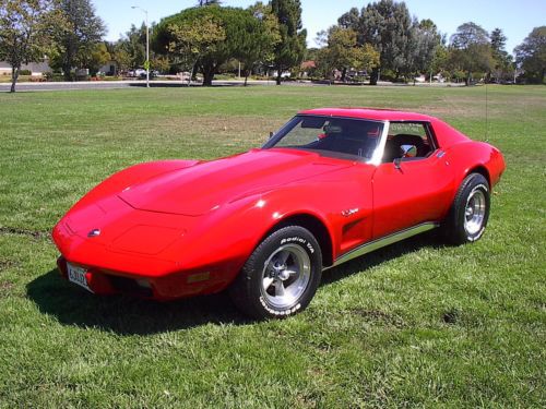 Very Clean 1975 Corvette - New show car paint, new interior, 130,000 orig. miles, US $15,900.00, image 16