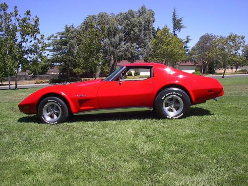 Very Clean 1975 Corvette - New show car paint, new interior, 130,000 orig. miles, US $15,900.00, image 17