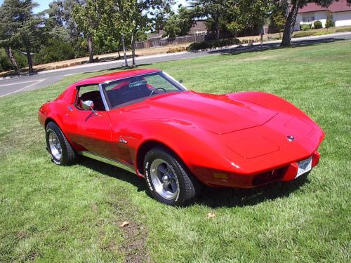 Very Clean 1975 Corvette - New show car paint, new interior, 130,000 orig. miles, US $15,900.00, image 18