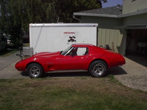 Very Clean 1975 Corvette - New show car paint, new interior, 130,000 orig. miles, US $15,900.00, image 20