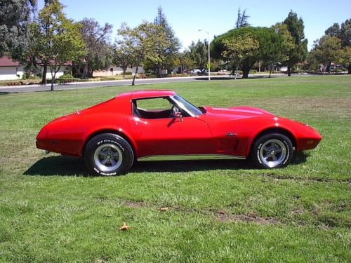 Very Clean 1975 Corvette - New show car paint, new interior, 130,000 orig. miles, US $15,900.00, image 22