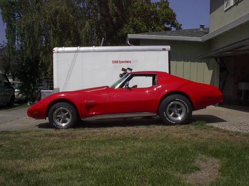 Very Clean 1975 Corvette - New show car paint, new interior, 130,000 orig. miles, US $15,900.00, image 23