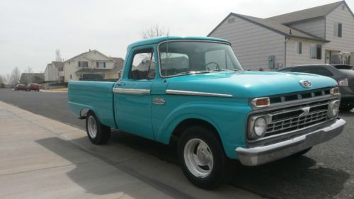 1965 f100 v8 2wd shortbed style side