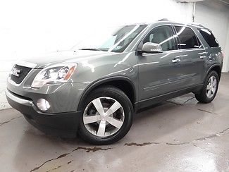 2011 gmc acadia slt awd navi tv/dvd 3rd row seat clean carfax we finance!!