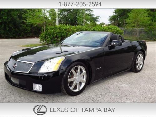 Cadillac xlr 41k mi v8 clean carfax rwd heated leather navi rare key less entry