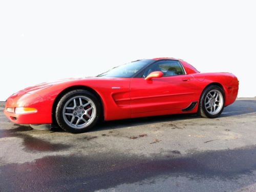 2002 chevrolet corvette z06 coupe 2-door 5.7l 426hp ls1 6sp