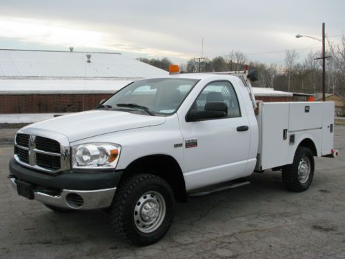 Hemi 5.7 v-8 4x4 auto single cab  stahl utility bed