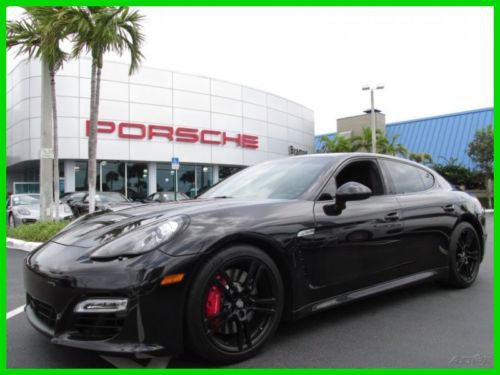 13 basalt black gts 4.8l v8 *heated leather seats *sport chrono *sport exhaust