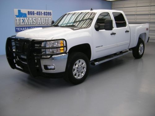 We finance! 2011 chevrolet silverado 2500hd lt 4x4 diesel z71 leather texas auto