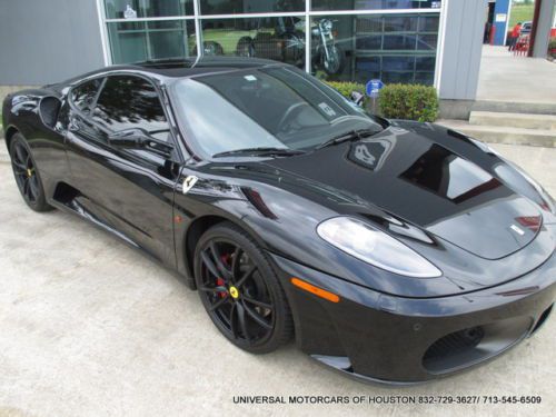 2007 ferrari 430 f1 coupe, blk/blk/blk 11k miles, pwr train warr till 07/2014