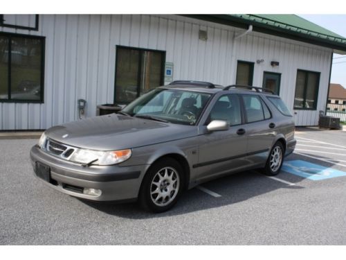 2001 saab 9-5 2.3t automatic 4-door wagon leather a/c non reserve non smoker cd