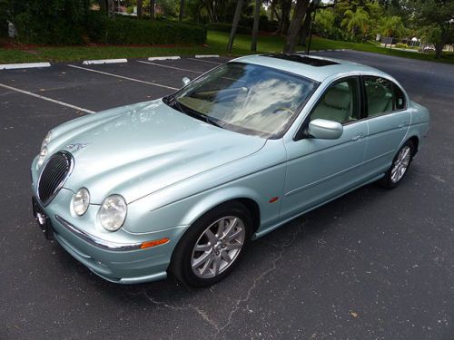 Nice 2000 jaguar s-type 3.0 - 79k miles w/ moonroof, navigation, heated seats ++