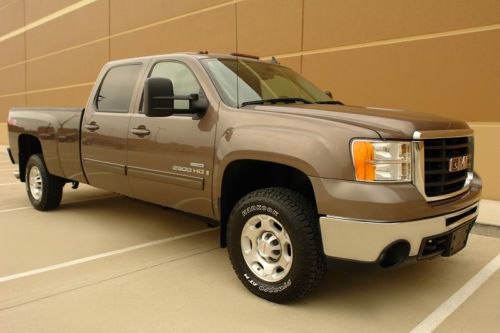 08 gmc sierra 2500hd slt z71 off-road crew cab duramax diesel long bed 4wd