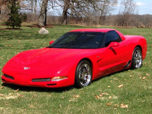 2003 chevrolet corvette z06 coupe 50th anniversary 3900 miles mint l@@k 405hp+