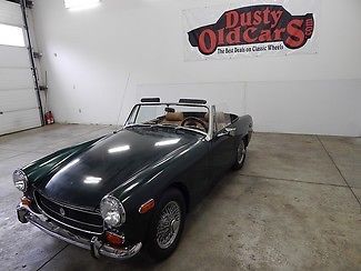 1971 green runsdrive great bodyinterior vgood nice midget!