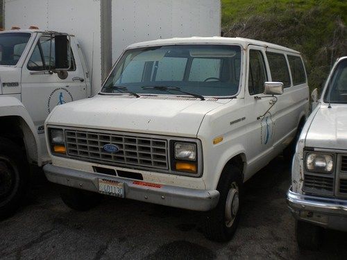 1985 ford econoline 250 cargo van 5.8l v8 automatic