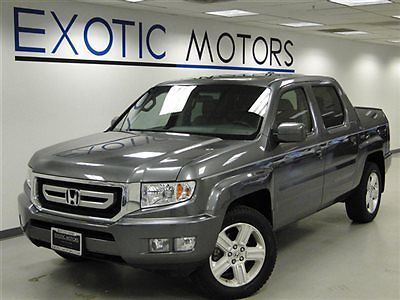 2010 honda ridgeline rtl 4wd!! nav rear-cam leather heated-sts moonroof 1-owner