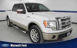 09 f150 supercrew king ranch 4x2, leather, sunroof, navi, sync, clean!