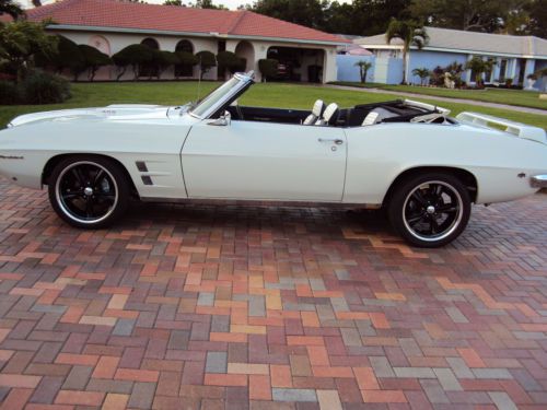 1969 pontiac convertible firebird 5spd