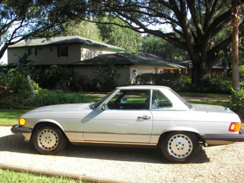 1988 mercedes benz 560 sl- florida