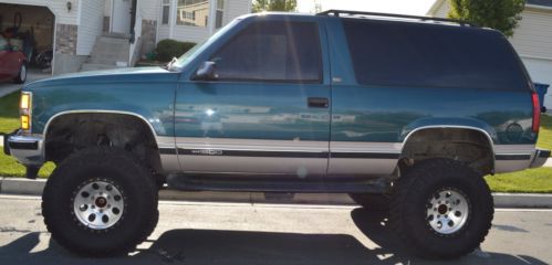 Cheverolet chev chevy 1993 blazer 4x4 lifted four wheel drive suv sport utility