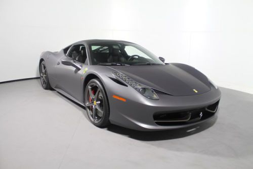 2013 458 italia mat wrap with carbon wrap top ferrari approved certified