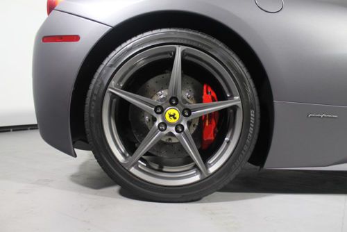 2013 458 Italia MAT Wrap with Carbon Wrap top FERRARI APPROVED CERTIFIED, US $259,000.00, image 22