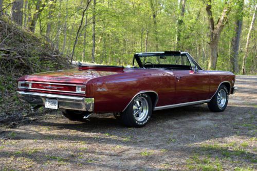 1966 chevrolet chevelle malibu convertible