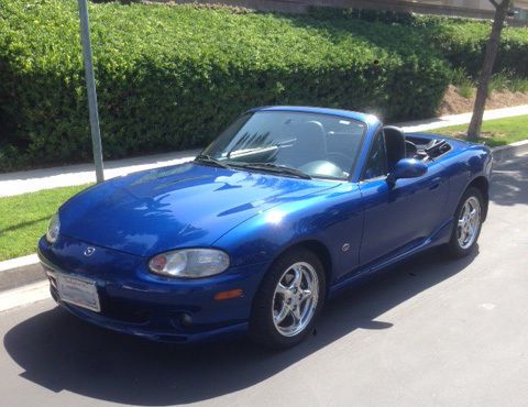 1999 mazda miata 10th anniversary convertible 2-door 1.8l