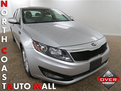 2013(13)optima lx fact w-ty only 16k miles silver/gray keyless phone mp3 save!!!