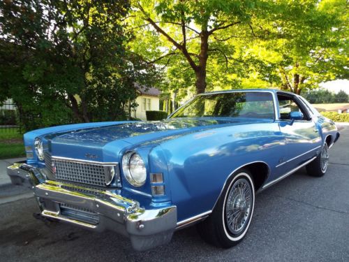 Gorgeous survivor 1973 chevrolet monte carlo landau coupe 78k actual miles nice!