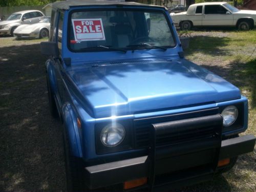 1987 suzuki samurai, sidekick 4x4, ready to drive! buy me!!!!