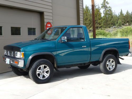 1997 nissan xe 4x4 pickup air conditioning, 5 speed, only 58k original miles