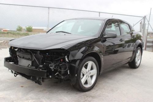 2013 dodge avenger se damaged salvage economical runs! only 14k miles wont last!