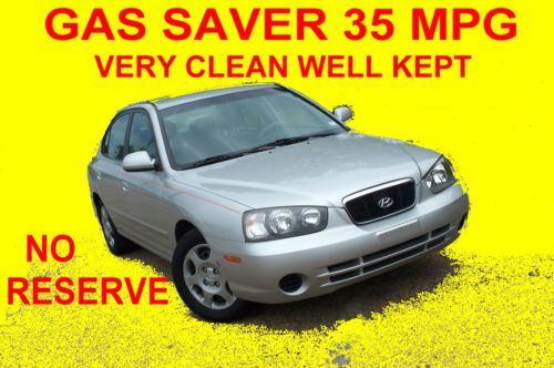 2002 hyundai elantra gls well kept serviced regular very nice gas saver 35mpg