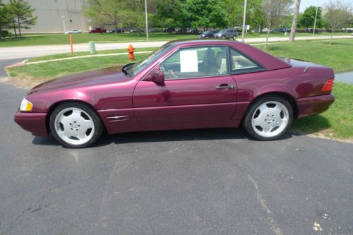 1996 Mercedes Benz SL 500 2 dr Convertible, image 2
