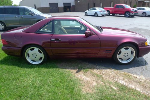 1996 Mercedes Benz SL 500 2 dr Convertible, image 3